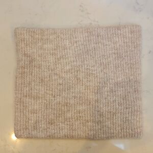 NWT Anthropologie Shimmer Ribbed‎ Snood Neck Warmer Gifts Stocking Stuffer Warm